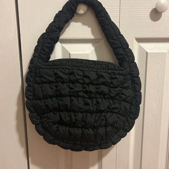 COS Black Quilted Women's Bag - Picture 2 of 3